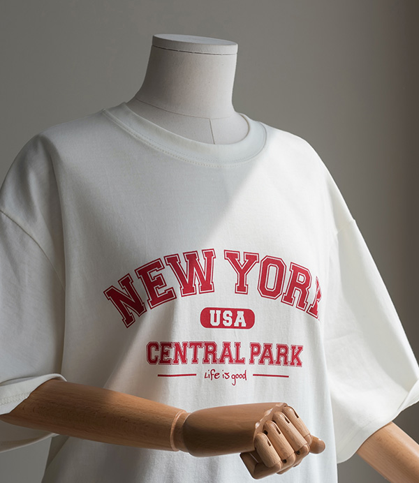 뉴욕 반팔 티셔츠[티셔츠CVD45] 2color_2size